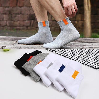 🧦【10 par】Męskie oddychające, odporne na zapachy i pochłaniające pot skarpetki sportowe 4156539