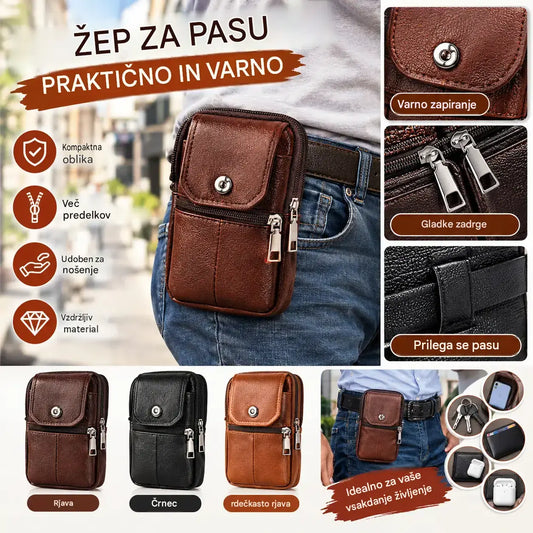 💼Nov moški nahrbtnik iz pravega usnja v retro slogu, izdelan iz zgornje plasti kravje kože, zelo odporen proti obrabi in vodoodporen.