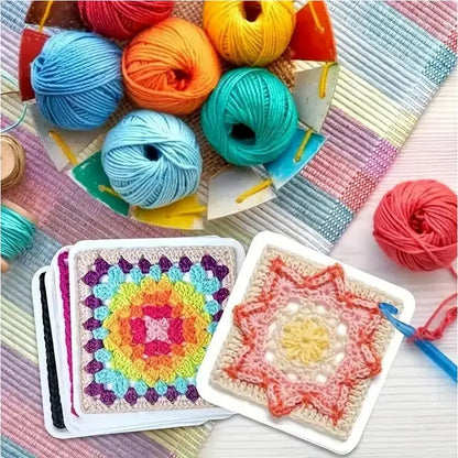 🔥50%OFF🔥🧩🧷【50 diseños únicos】Juego de tarjetas de crochet