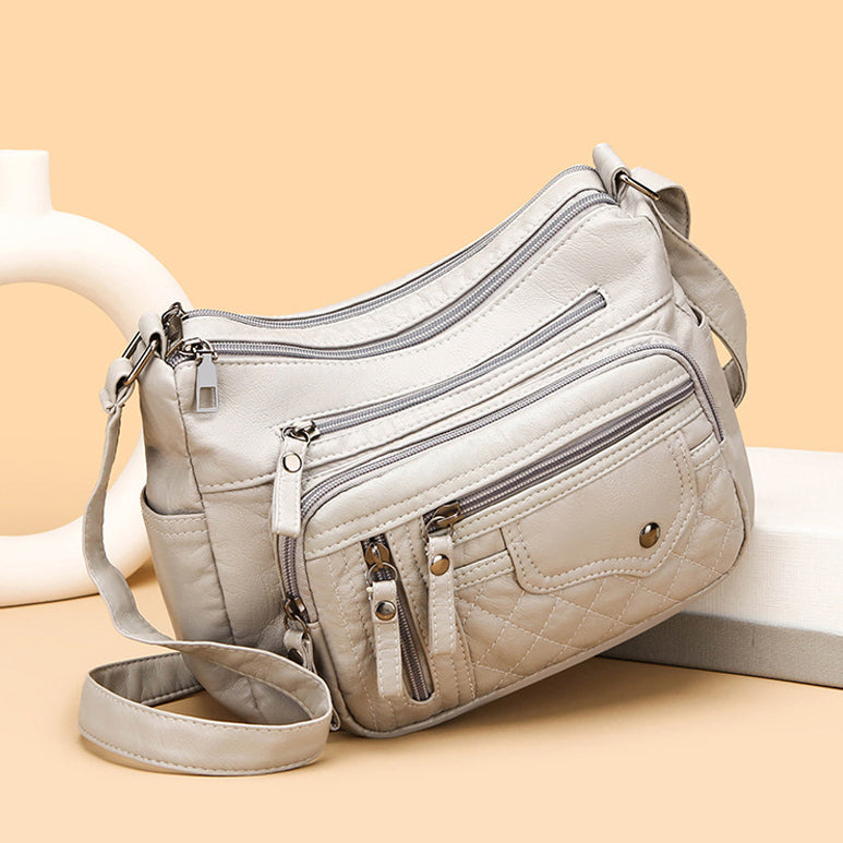 💥👜2026 Nuevo bolso de hombro/bandolera de cuero suave de gran capacidad