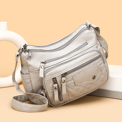 💥👜2026 Nuevo bolso de hombro/bandolera de cuero suave de gran capacidad