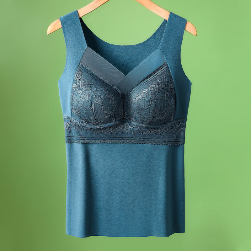 🔥【Kupite 1, dobijte 1 gratis】❤️ Najprodavanije termo donje rublje od čipke 2025., elegantan dizajn s otvorenim leđima