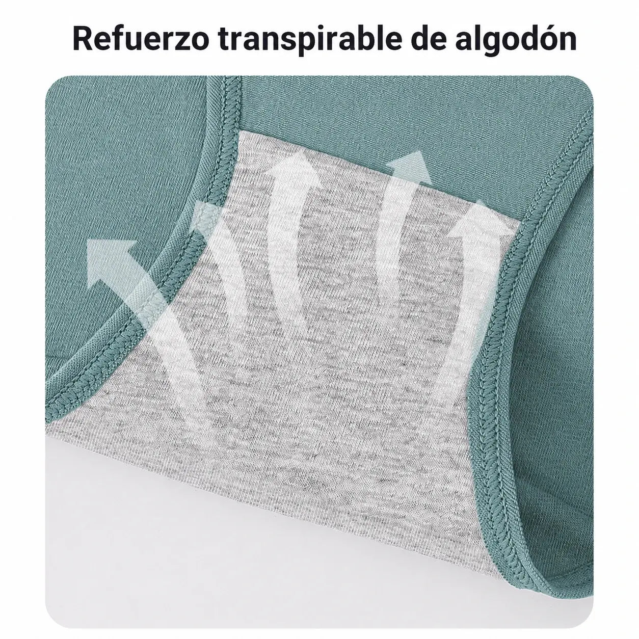 💖【6 piezas por solo 29 euros】🔥Ropa interior de talle alto que realza los glúteos, confeccionada con tejido de algodón puro de primera calidad✨️ (45-105 kg)