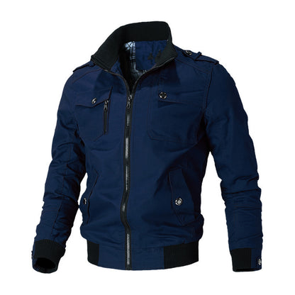 😎🧥 [M-5XL] Új férfi katonai dzseki, strapabíró, kiváló minőségű, meleg【Prémium férfi divat, otthoni alapdarab】