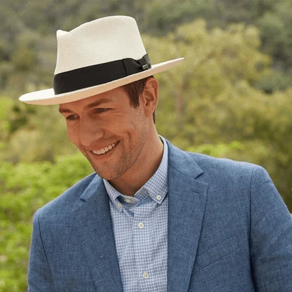 🌿 Oferta especial 【56-58 cm】Sombrero artesanal de palma de Ecuador_4290648