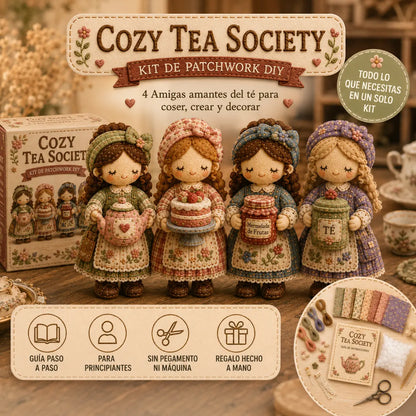 🎁Último día: ¡Disfruta de un 49% de descuento! 🧵 Kit de patchwork para armar en miniatura de la serie Mundo en miniatura.