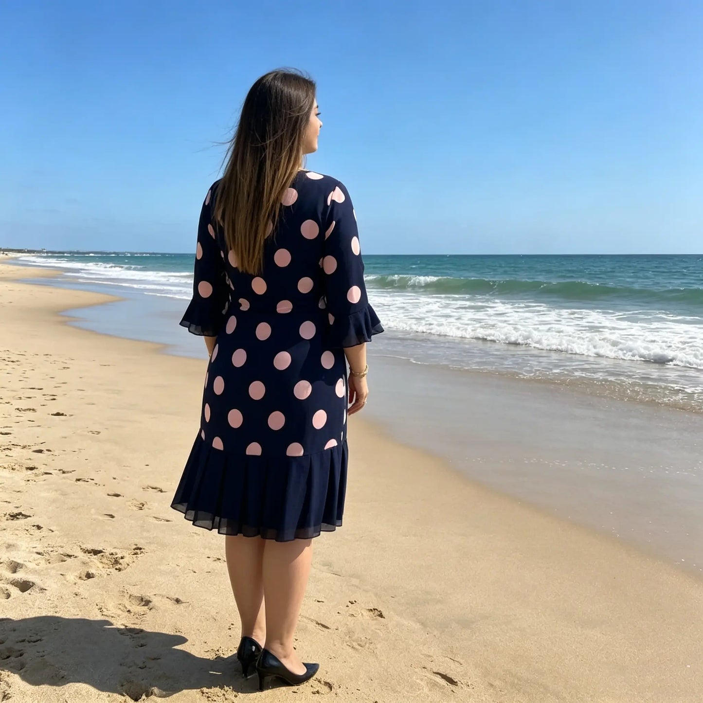 💟【S-5XL】🍂🍁👗 Modna obleka jesen 2026, klasičen, eleganten in preprost dizajn
