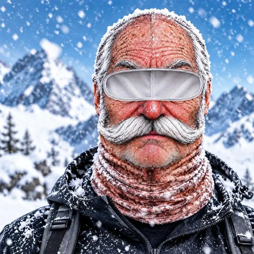 🔥😎 Divertida mascarilla facial 3D y cálida para deportes de invierno al aire libre