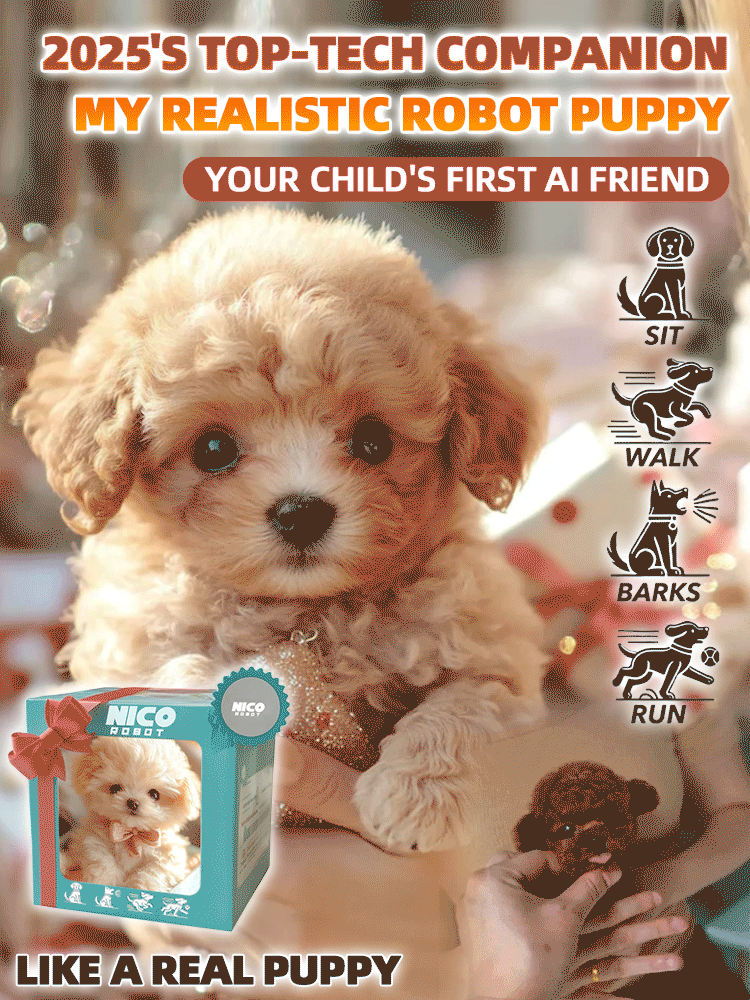 🐶 🔥Plišasta lutka Puppy My Robot