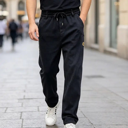 👖【 M-6XL】Módní ležérní kalhoty s rovným střihem a vysokou elasticitou