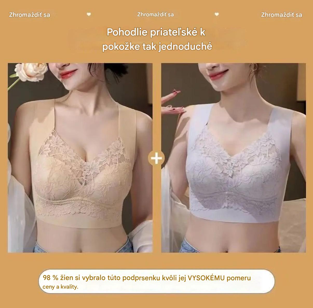 ✨💓【Kupite jedan, dobijte jedan gratis】【40-100 kg】Novi push-up grudnjak bez kostiju, protiv opuštanja