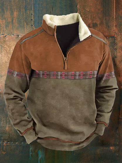 🔥✨【S-4XL】Moška jesensko/zimska jopa z dolgimi rokavi in 3D potiskom za leto 2025