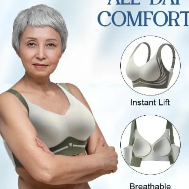 [Znižani 4-delni komplet] Brezžični nedrček push-up 3735260