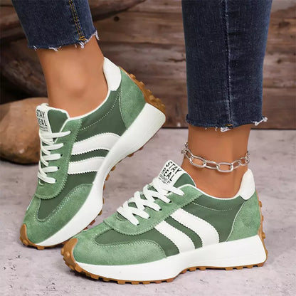 👟✨Ležérní tenisky na platformě – retro styl, snadná chůze a maximální pohodlí po celý den!