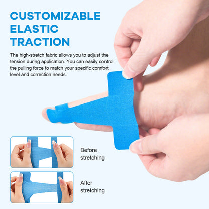 [50 piezas 25€] Protectores de dedos flexibles, parches para quemaduras, vendas deportivas resistentes-4296379