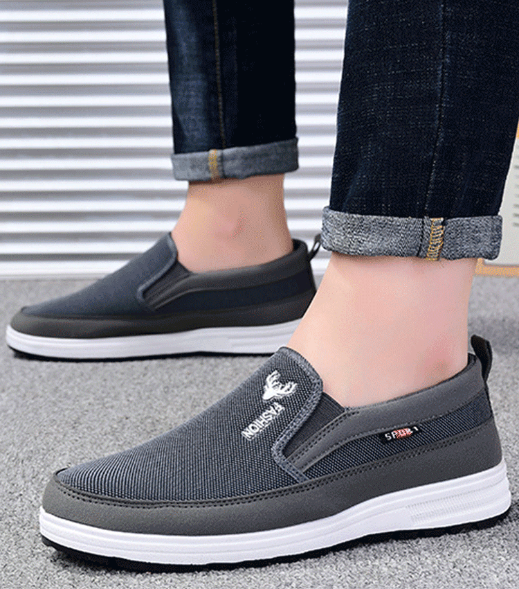 【Venta caliente🔥】Zapatos casuales de lona antideslizante para hombres