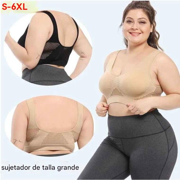 【Juego de 3 piezas】Sujetador invisible para tallas grandes ❤️ Transpirable y fresco【40–120KG】4275863