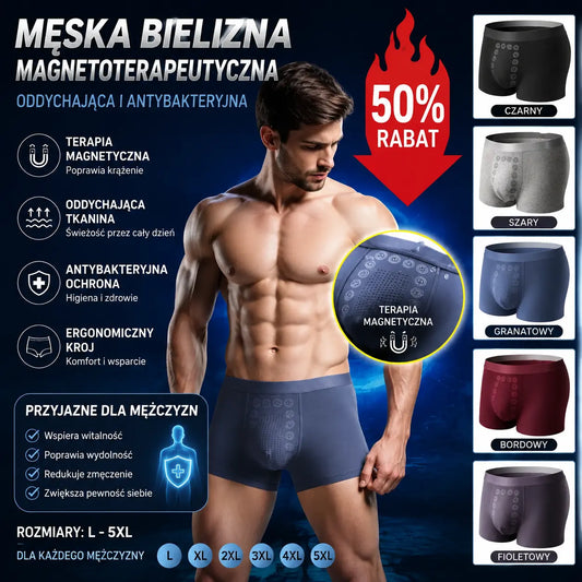 🩲【3 darabos csomag】Férfi légáteresztő, antibakteriális pamut boxeralsó