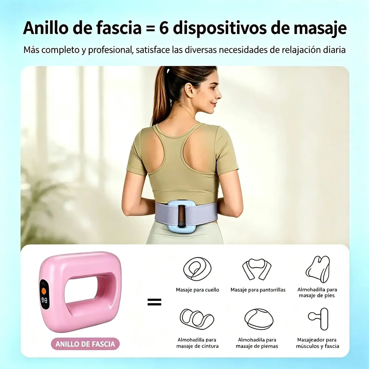 💥👍 Aro para ejercicios faciales con temporizador y pantalla digital