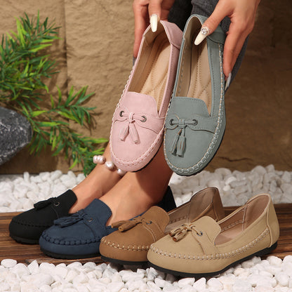 ✨50% de descuento✨【36-43】 Zapatos ortopédicos para mujer de cuero genuino: ligeros, antideslizantes, transpirables y cómodos. 4291235