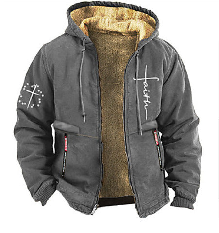 【S-3XL】 Moda za moške, jesen in zima, lahka žametna ojačana jakna