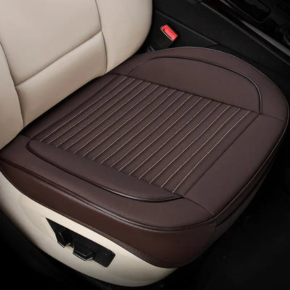🚗Cojín de asiento de coche todo incluido fabricado en cuero natural