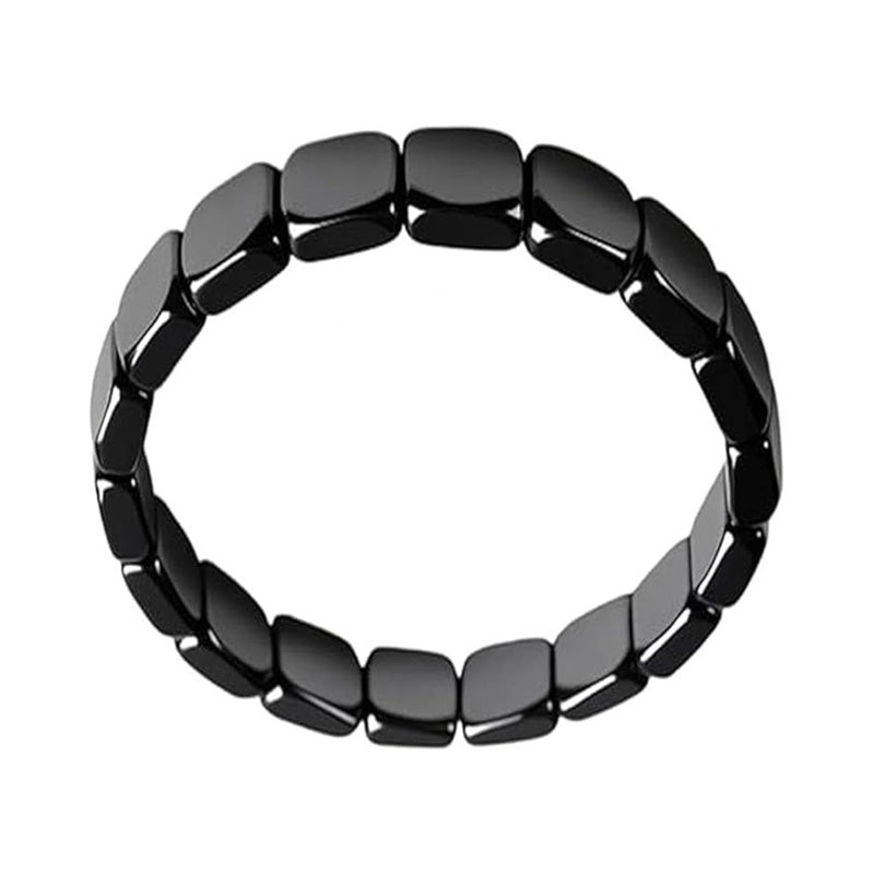【Compra 1 y llévate 1 gratis】2 piezas 23euros🔥Pulsera de energía de hematita y ónix negro｜Recupera tu fuerza y confianza masculina