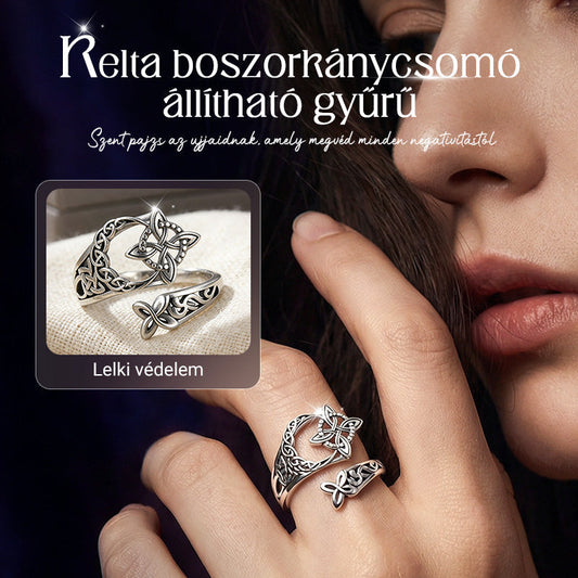 [Kupte 1, dostanete 1 zdarma] Nastavitelný prsten s keltským čarodějnickým uzlem – Nekonečno, síla a styl na dosah ruky ✨💍 4242198