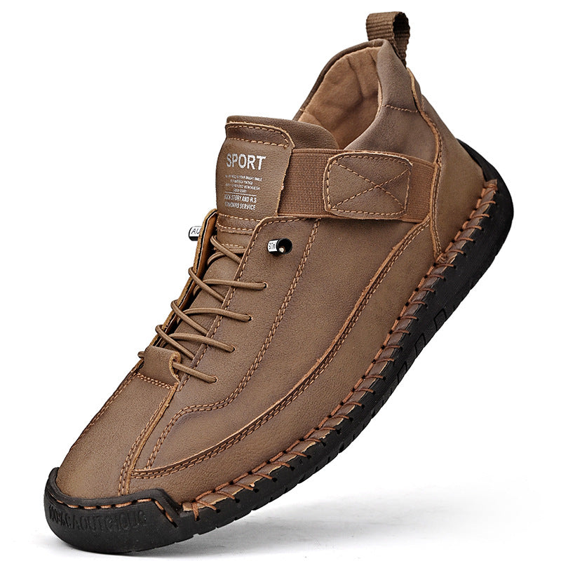 【Rabat ograniczony czasowo】【38-48】Casual obuwie męskie na co dzień, robocze, outdoorowe, szyte buty 4213340