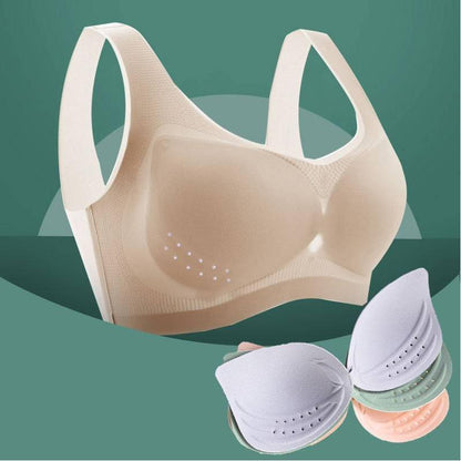 💟 [Kupite 1, dobite 1 brezplačno][M-5XL] Brezšivni ultratanek nedrček Ice Silk