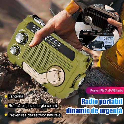 🏕️【Αγοράστε 1 και πάρτε 1 δωρεάν】Πολυλειτουργικός φορητός φακός με ραδιόφωνο AM