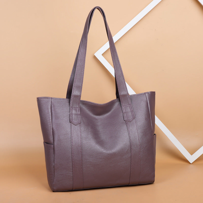 👜 2026 Nuevo Bolso de Hombro de Cuero Suave para Mujer ✅