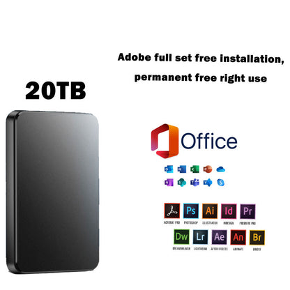20TB mobilni trdi disk ultra visoke zmogljivosti 3975943