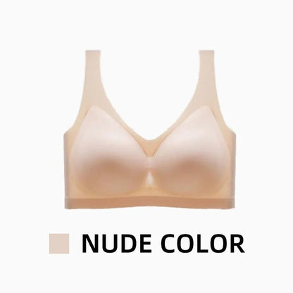 ❤️【Velký výprodej】🔥[M-5XL] Ledově hedvábná neznačící ultratenká podprsenka