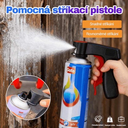 👨‍🔧🚗💨Kupte 1 a získejte 1 zdarma🔥Asistovaná ruční stříkací pistole, pomocná rukojeť pro stříkání barvy, ruční stříkací pistole s klikou na stěny automobilů, samostříkací sprej