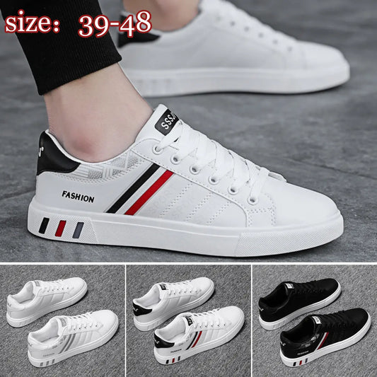 【39-48】Zapatos casuales de negocios para hombre, nuevos, de cuero transpirable, impermeable y resistente a manchas, con suela suave.