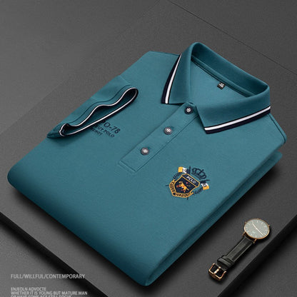 🔥🥰【M-3XL】Najnovejša moška polo majica s kratkimi rokavi na rever leta 2025
