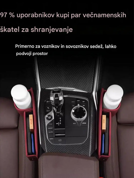 🚗🚗Škatla za shranjevanje Gap iz kravje kože
