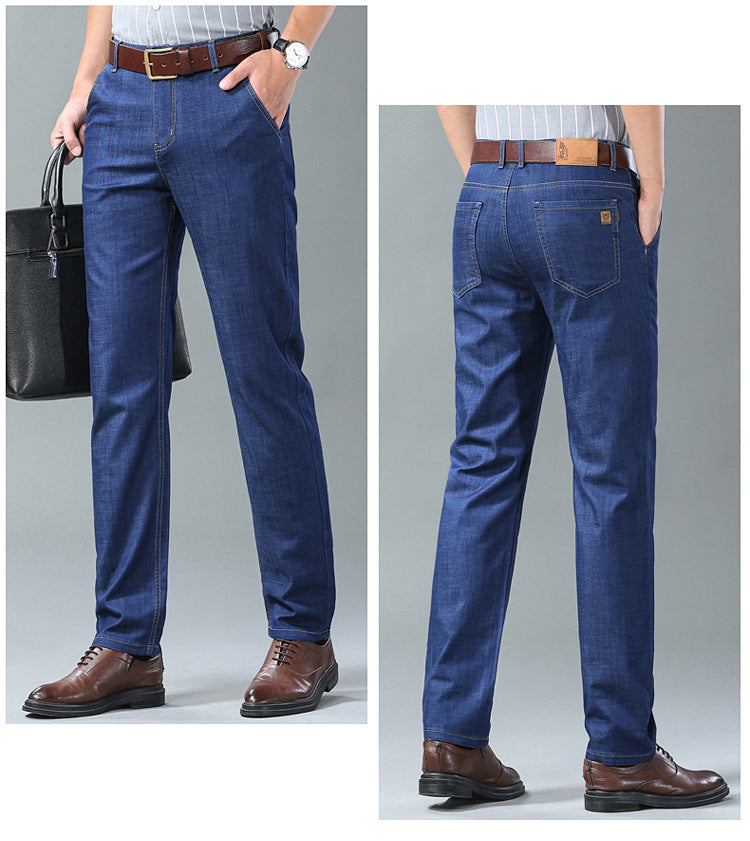 👖👖Nove jednostavne, ležerne, svestrane muške traperice većih veličina👍