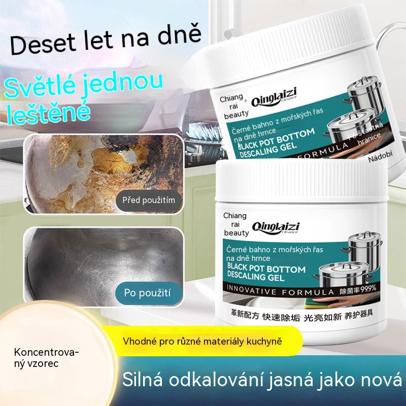 🔥Kupte jeden a druhý dostanete zdarma🔥 Výkonný čistič, který dokáže odstranit černé skvrny ze dna hrnců a pánví.