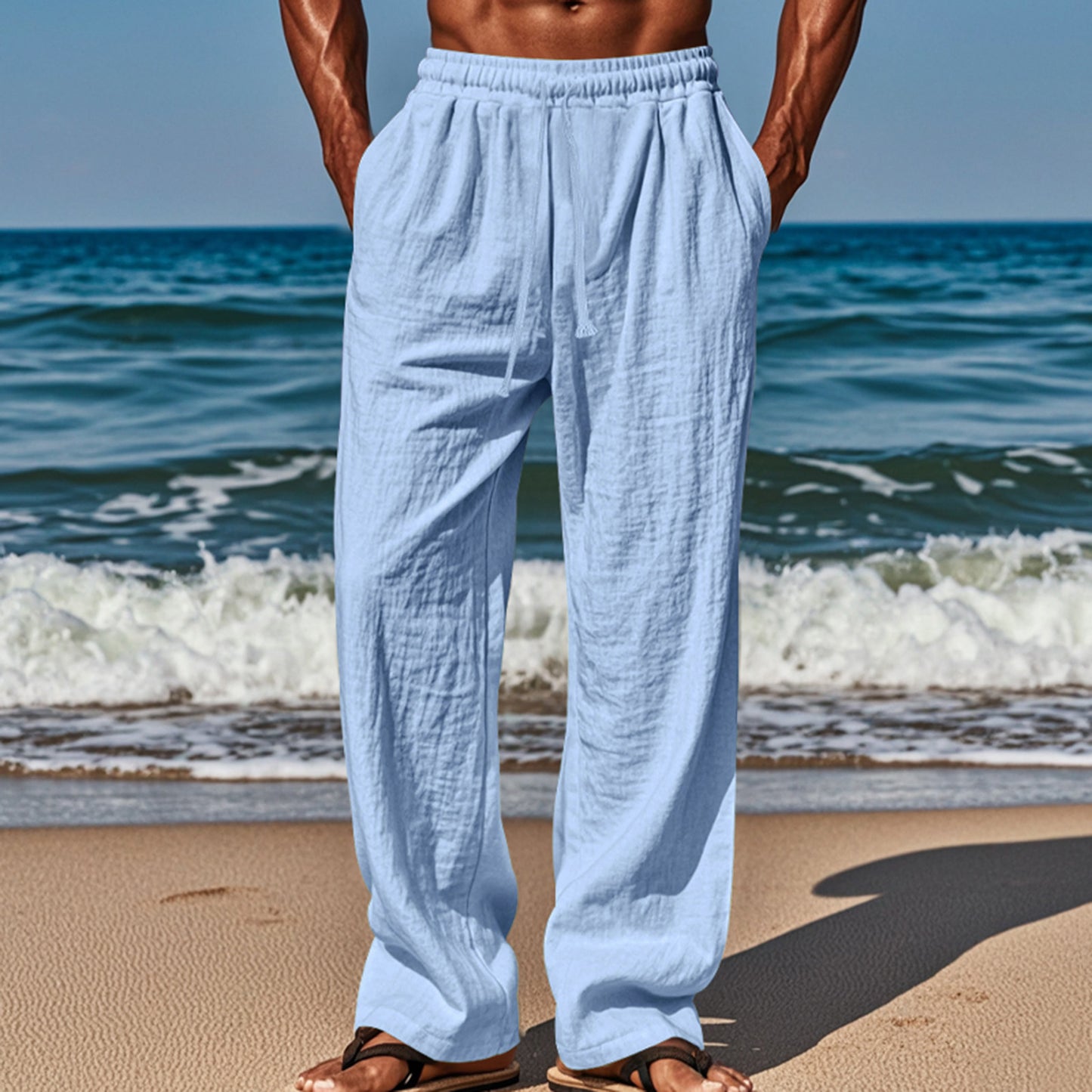 👖🔥Casual παντελόνι μόδας-Ιδανικό για casual στυλ και καθημερινές εξόδους