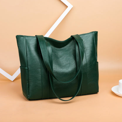 👜 2026 Nuevo Bolso de Hombro de Cuero Suave para Mujer ✅