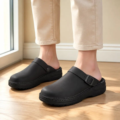 😎Poslední den 50% sleva🔥【38-48】😎 Unisex multifunkční ležérní pantofle z pravé kůže s měkkou podrážkou