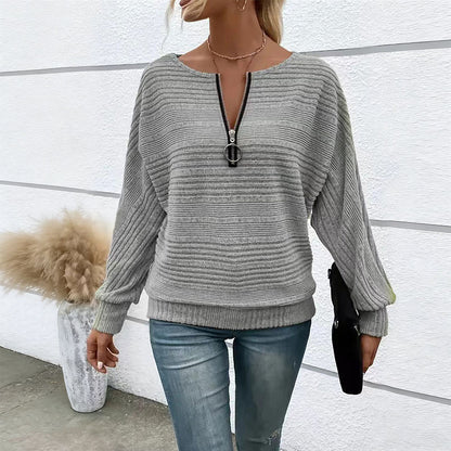 【S-2XL】Nowy damski, luźny, jednokolorowy, rozpinany sweter z długim rękawem 4216209