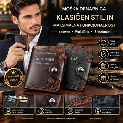 👛Časovno omejena posebna ponudba🔥 Torbica/denarnica z več režami za kartice
