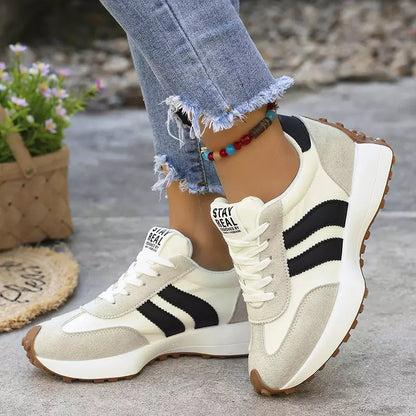 👟✨Ležérní tenisky na platformě – retro styl, snadná chůze a maximální pohodlí po celý den!
