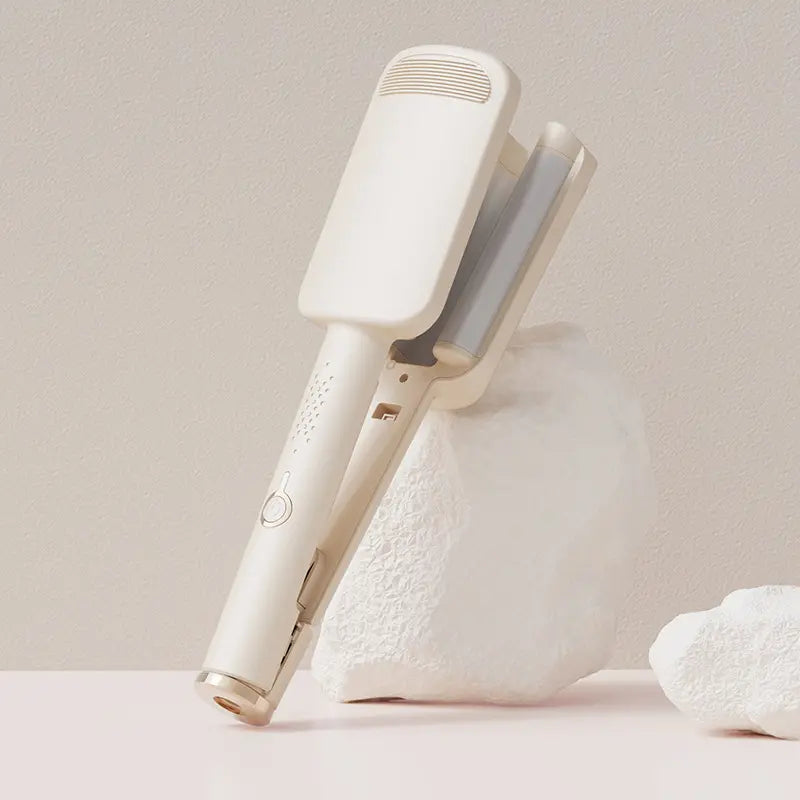 🔥 1 unidad por 33 euros ✨ 🌸 Rizador de pelo de 32 mm: para rizos grandes y con mucho movimiento, 4 niveles de temperatura y tecnología de iones negativos. ¡Consigue un peinado de peluquería en casa! 💇‍♀️