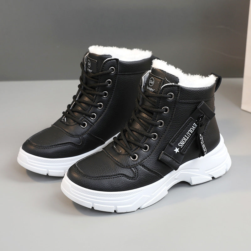 🔥【Połowa ceny】🥰【Rozmiary 35-45】Damskie zimowe buty śnieżne z bocznym zamkiem błyskawicznym 4214602