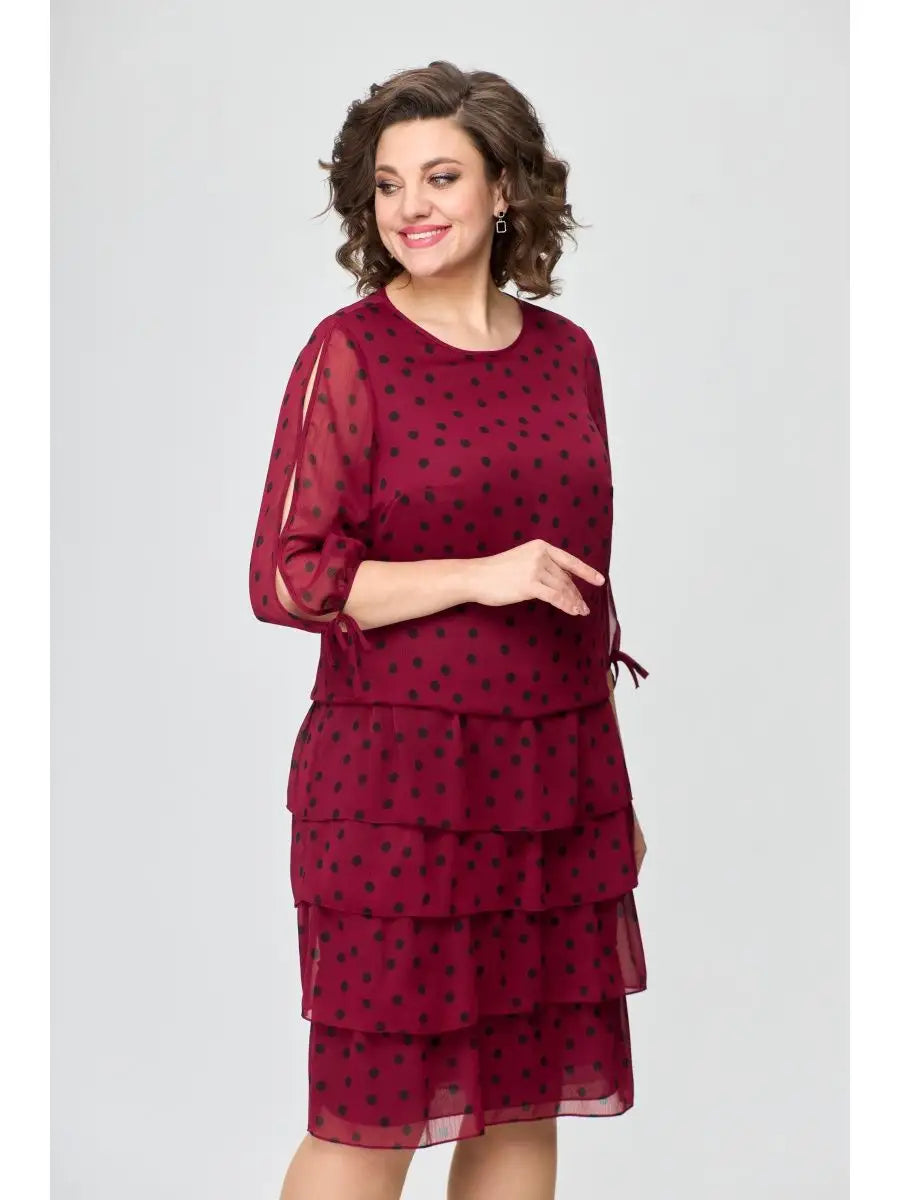 🏆[Último día, 50% de descuento]【S-5XL】💃Vestido de lujo con silueta ligera, confeccionado en cómoda gasa.