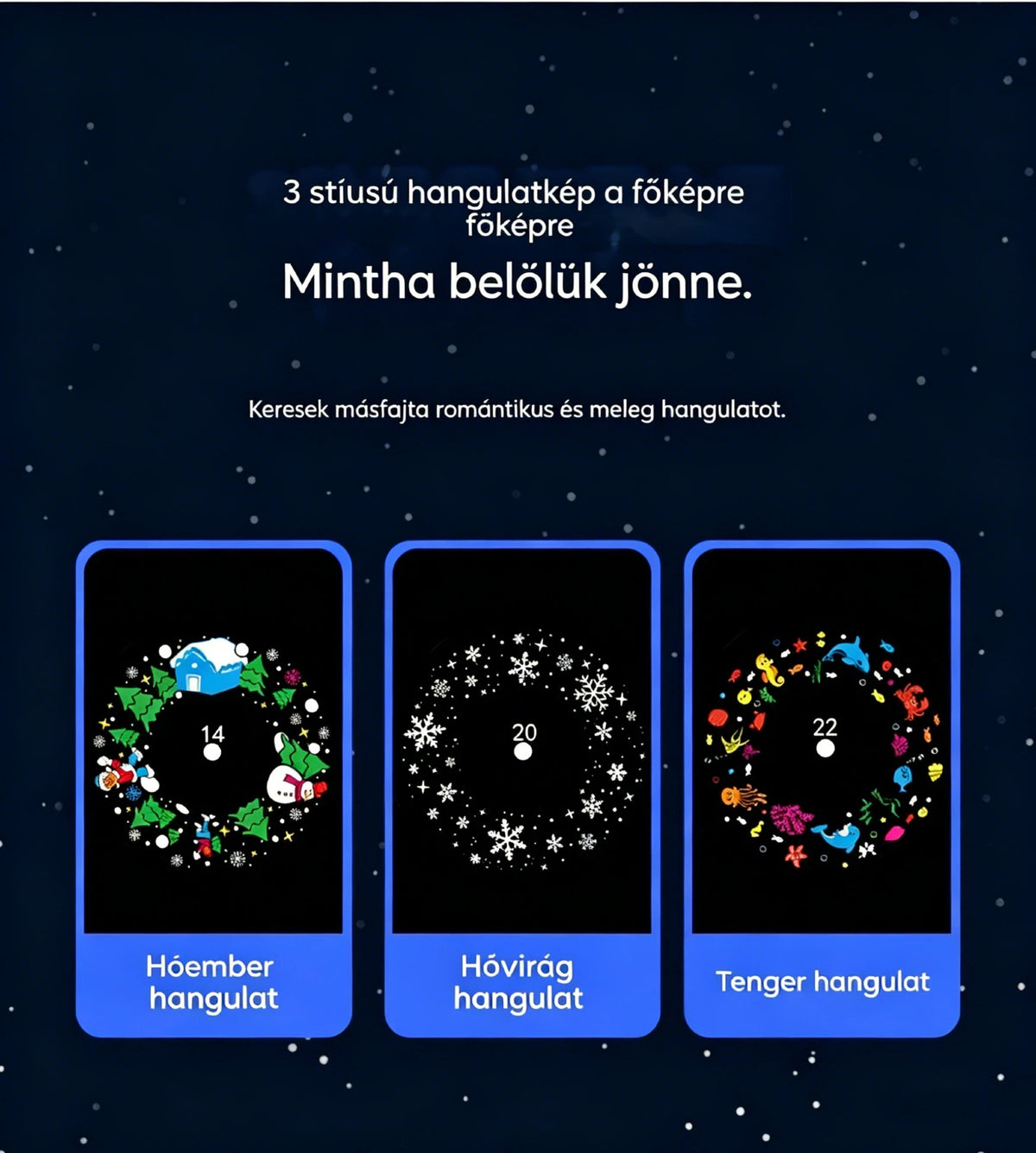 💖🌙2026 Dinamikusan Forgó LED Projektorlámpa! ☁️🔥✨4304894